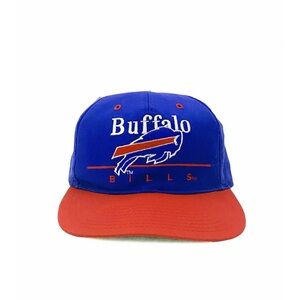 VTG 90s Buffalo Bills Blue and Red Snapback